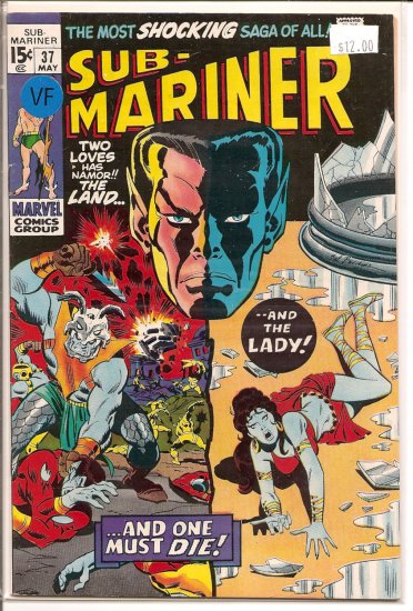 Sub-Mariner # 37, 8.0 VF