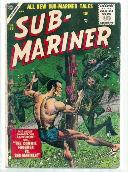 SUB-MARINER # 39, 3.0 GD/VG