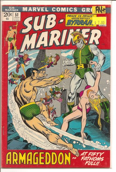 Sub-Mariner # 51, 5.5 FN -