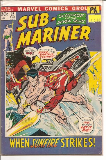 Sub-Mariner # 52, 6.0 FN