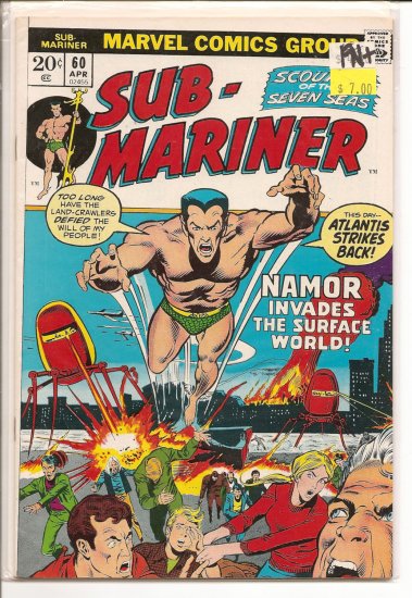 Sub-Mariner # 60, 6.5 FN +
