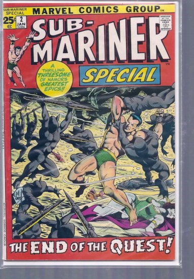 SUB-MARINER SPECIAL # 2, 4.5 VG +