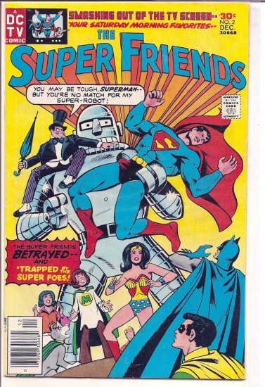 SUPER FRIENDS # 2, 4.5 VG +
