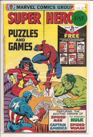 Super Hero Puzzles and Games # 1, 7.0 FN/VF