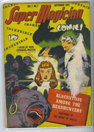 Super Magician Comics # 7, 3.0 GD/VG