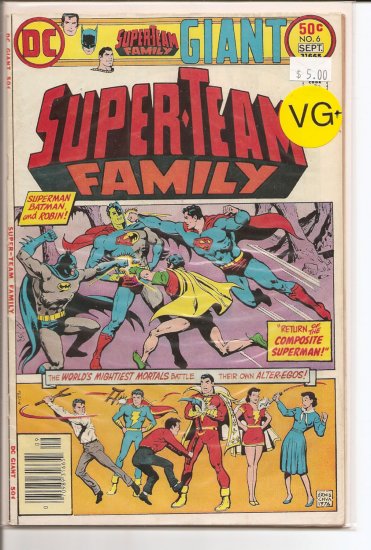 Super-Team Family # 6, 4.5 VG +