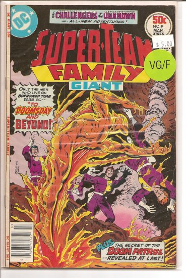 Super-Team Family # 9, 5.0 VG/FN