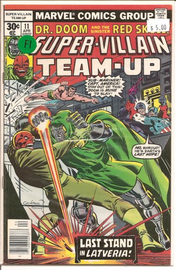 Super-Villain Team-Up # 11, 6.0 FN
