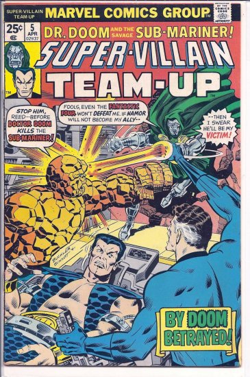 SUPER-VILLIAN TEAM-UP # 5, 4.5 VG +