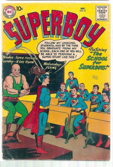 SUPERBOY # 61, 3.0 GD/VG