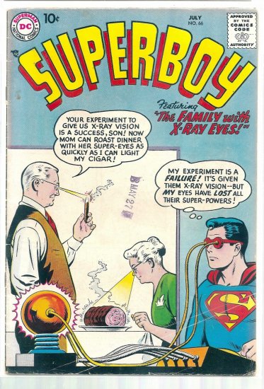 SUPERBOY # 66, 4.5 VG +