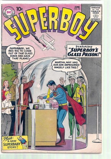 SUPERBOY # 73, 4.0 VG