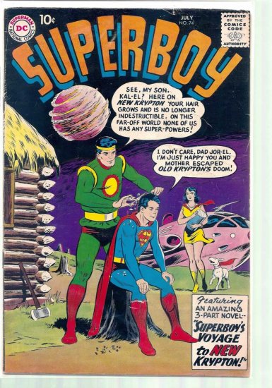 SUPERBOY # 74, 4.0 VG
