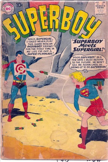 SUPERBOY # 80, 0.5 PR