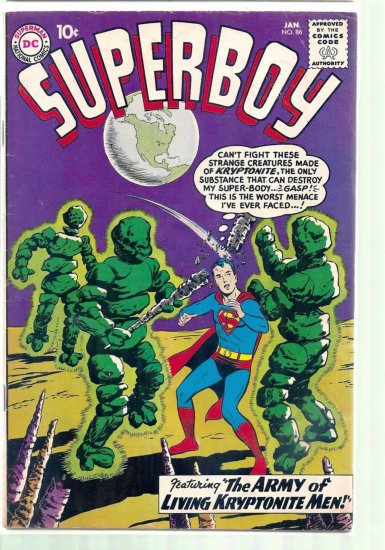 SUPERBOY # 86, 4.5 VG +