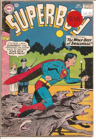 Superboy # 116, 3.0 GD/VG