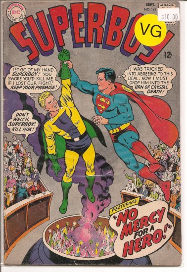 Superboy # 141, 4.0 VG