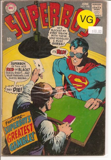 Superboy # 148, 4.0 VG