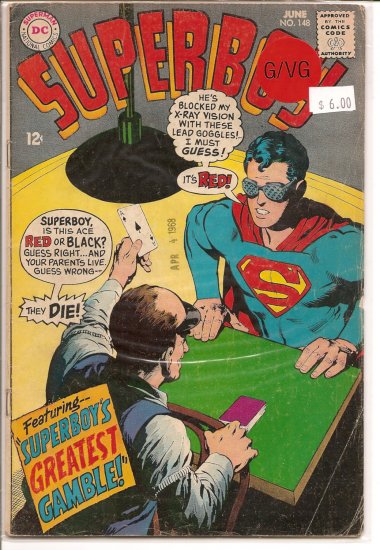 Superboy # 148, 3.0 GD/VG
