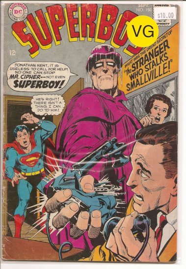 Superboy # 150, 4.0 VG