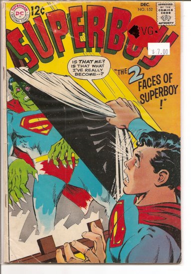 Superboy # 152, 3.5 VG -