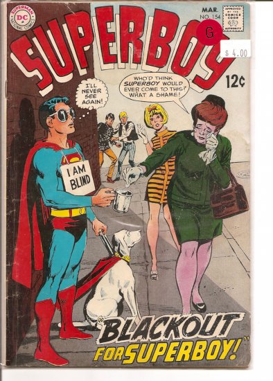 Superboy # 154, 2.0 GD