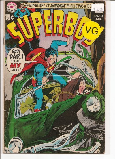 Superboy # 164, 4.0 VG
