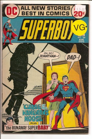 Superboy # 189, 4.5 VG +