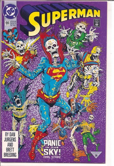 SUPERMAN # 66, 5.0 VG/FN