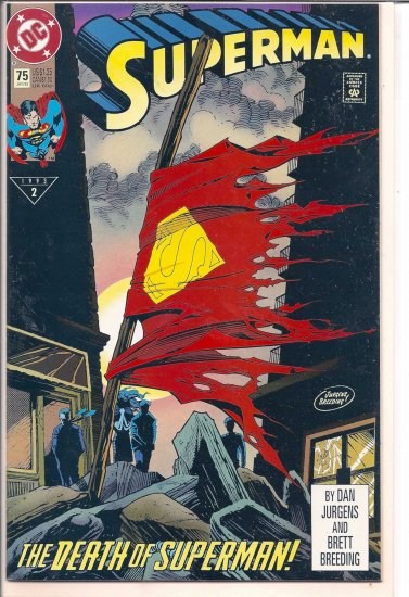 SUPERMAN # 75, 9.2 NM -