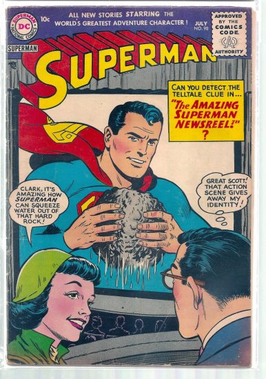 SUPERMAN # 98, 4.5 VG +
