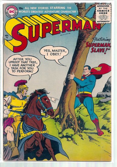 SUPERMAN # 105, 4.5 VG +
