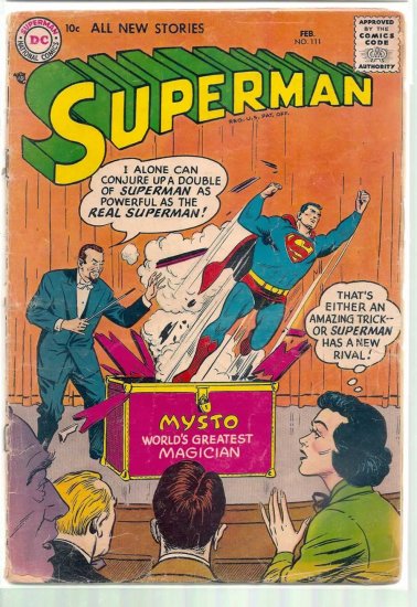 SUPERMAN # 111, 2.0 GD
