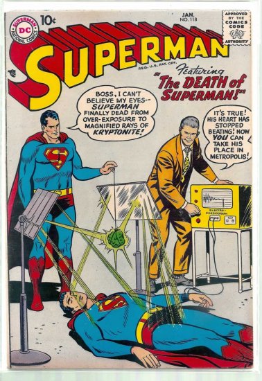 SUPERMAN # 118, 6.5 FN +