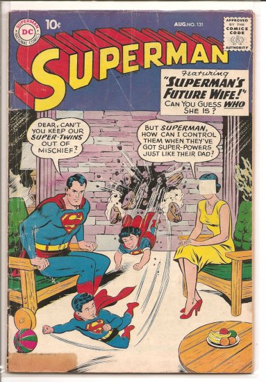 Superman # 131, 3.0 GD/VG