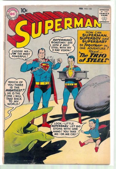 SUPERMAN # 135, 3.5 VG -