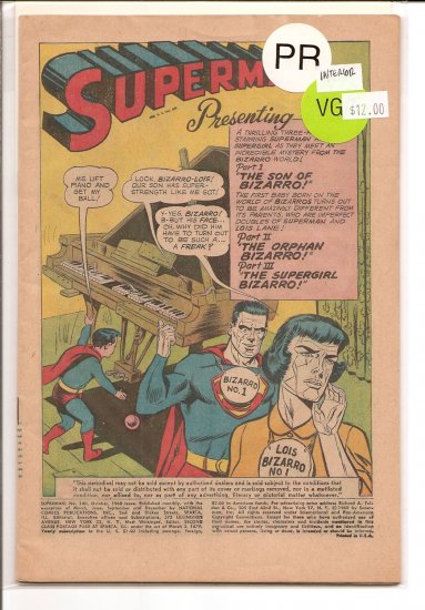Superman # 140, 0.5 PR