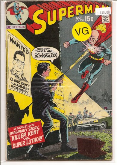 Superman # 230, 4.0 VG