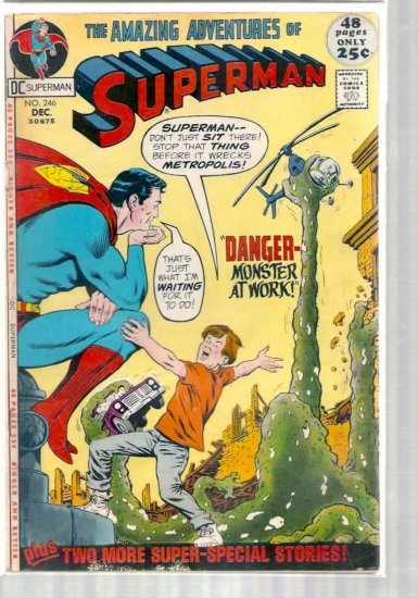 SUPERMAN # 246, 3.5 VG -