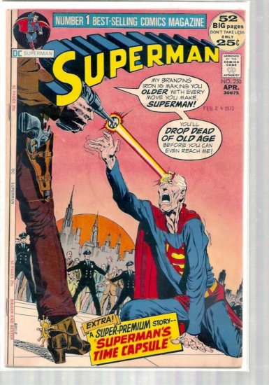 SUPERMAN # 250, 3.5 VG -