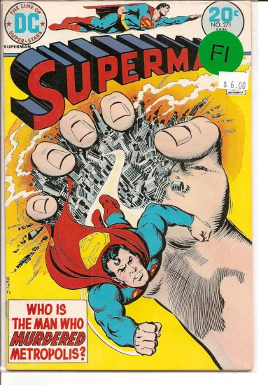 Superman # 271, 6.0 FN