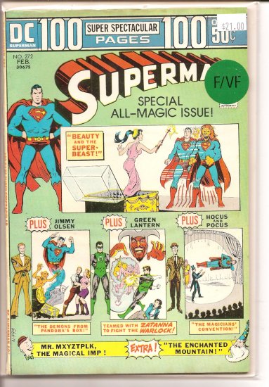 Superman # 272, 7.0 FN/VF