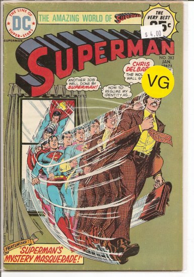 Superman # 283, 4.0 VG