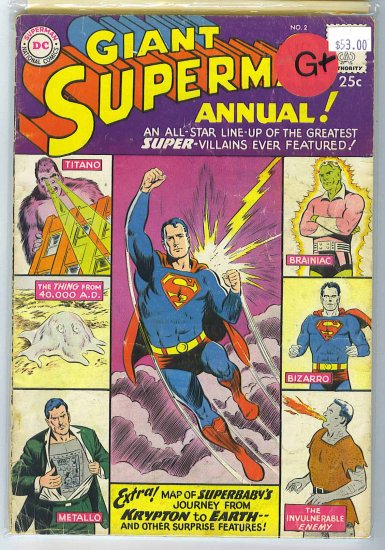 Superman Annual # 2, 2.5 GD +