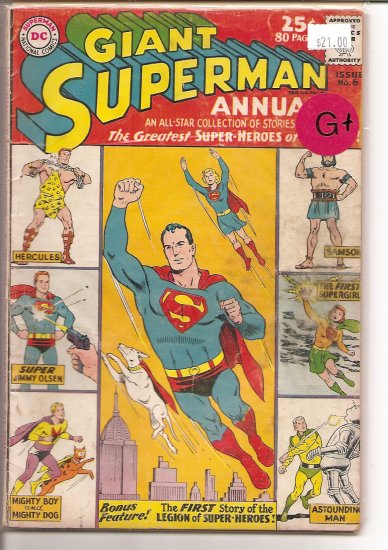 Superman Annual # 6, 2.5 GD +