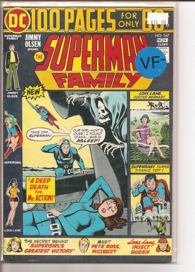 Superman Family # 167, 7.5 VF -