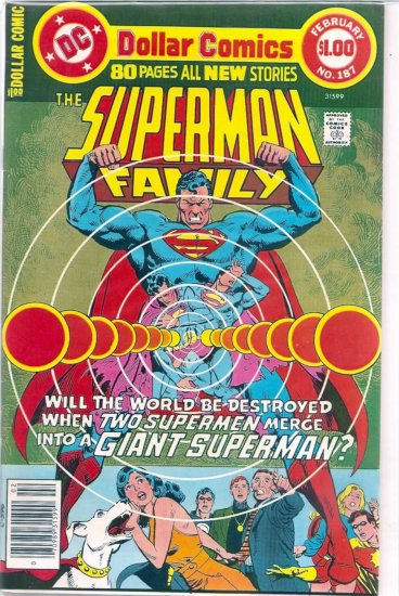 SUPERMAN FAMILY # 187, 6.5 FN +