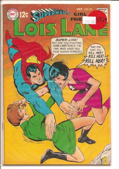 Superman's Girl Friend Lois Lane # 87, 4.5 VG +