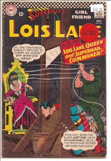 Superman's Girlfriend Lois Lane # 67, 3.0 GD/VG