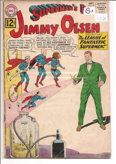 Superman's Pal Jimmy Olsen # 63, 2.5 GD +